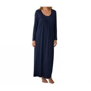 NEW SOFTIES drirelease maxi nightgown in navy